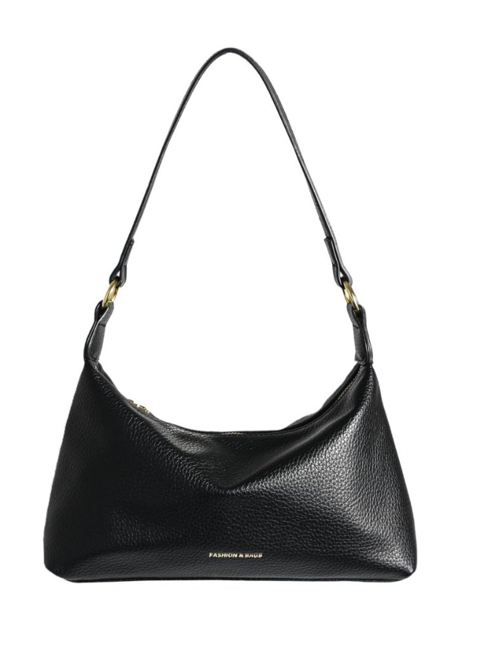 Shoulder Purses Crescent Hobo Bag for Women Black Purse